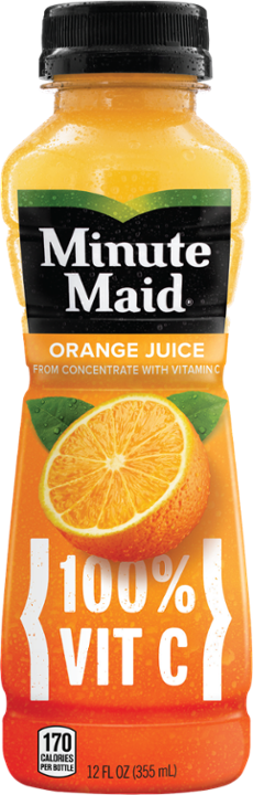 12 oz minute maid orange juice