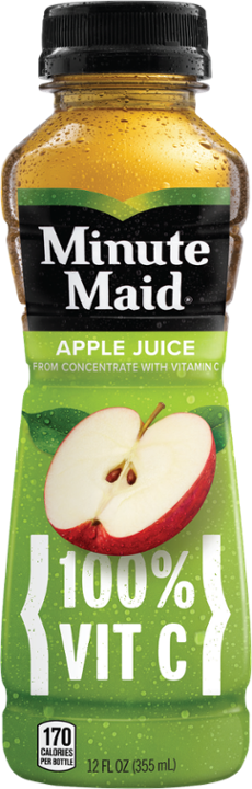 12 oz minute maid apple juice