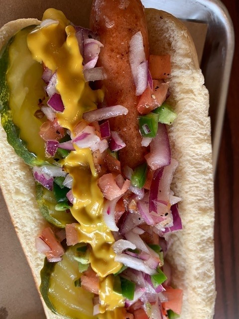 Chicago Fire Hot Dog