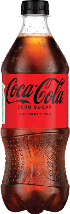 20 oz coke zero bottle