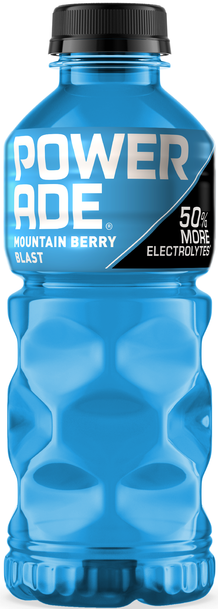 20 oz powerade mountain blue bottle