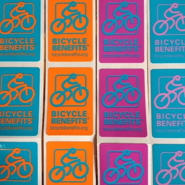 Bike Benefits Sticker