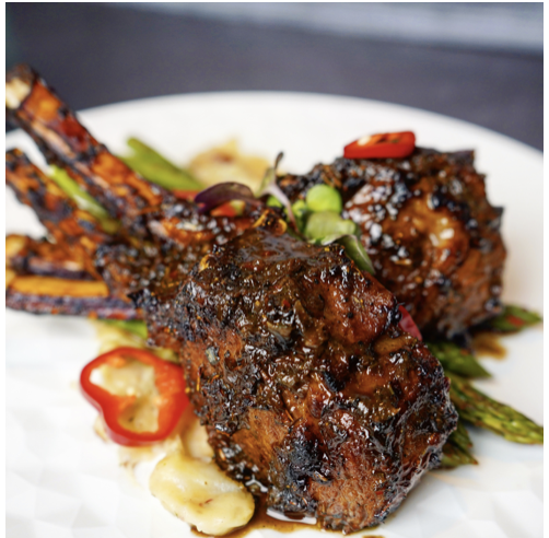 Honey Jerk Lamb Chops