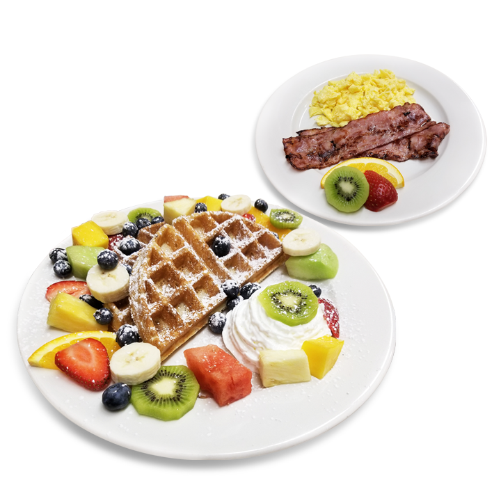 In House Waffle + Side Dish