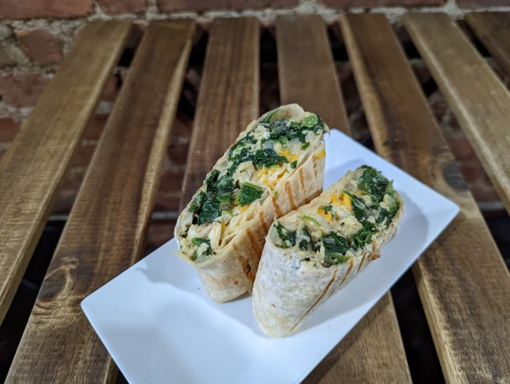 Eggs and Greens Wrap