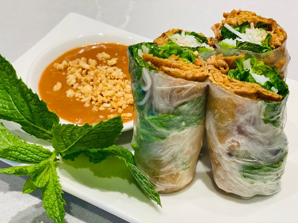 BBQ Spring Rolls