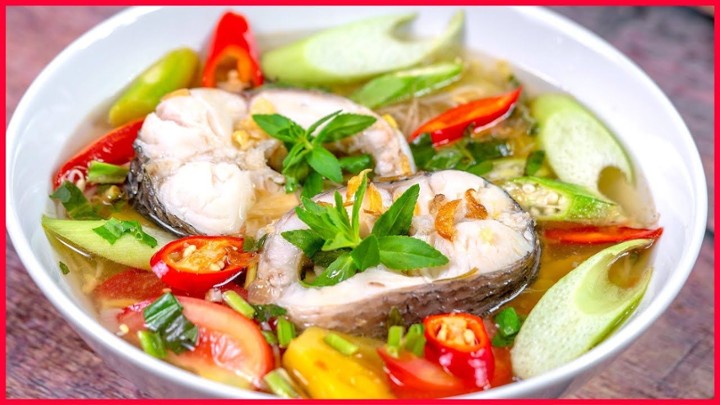 Vietnamese Catfish Sour Soup
