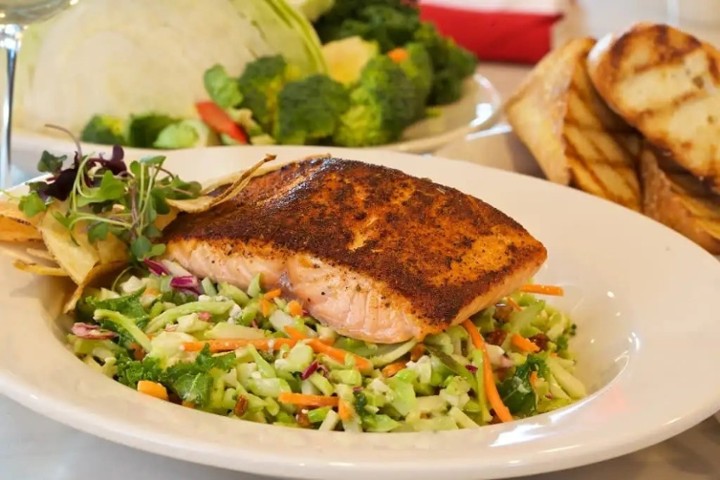 Blackened Salmon Power Salad