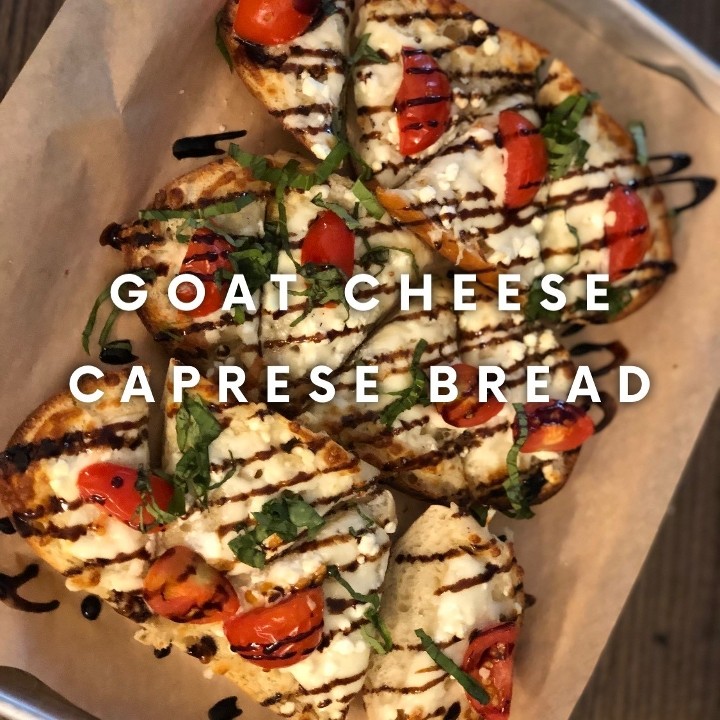 Goat Cheese-Caprese Bread