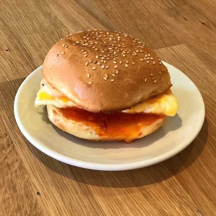 Spicy Egg & Cheese Sandwich