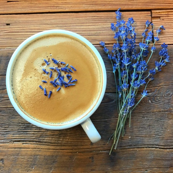 Lavender Honey Espresso Latte