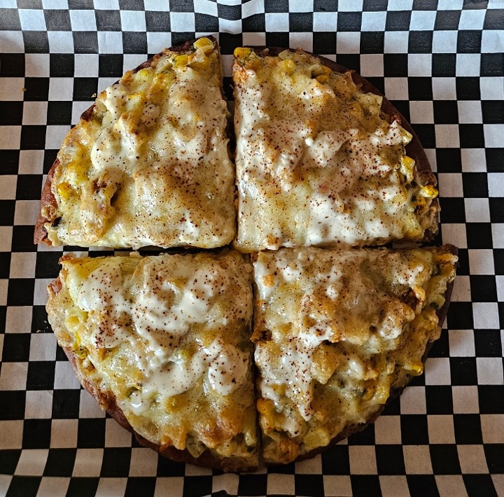 Chicken Elote Flatbread