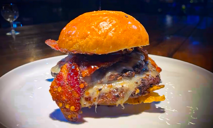 Candied Bacon Burger