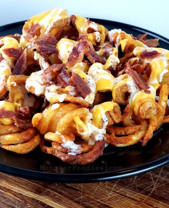 Bacon Cheese Curly Fries