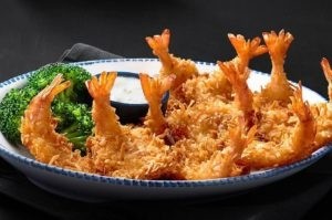 Pina Colada Coconut Shrimp Basket