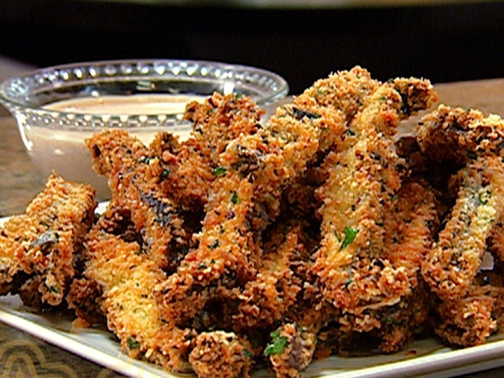 Breaded Portabella Mushrooms