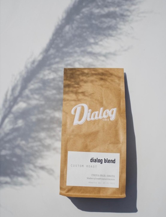 1Lb Bag of Dialog Blend Coffee Beans