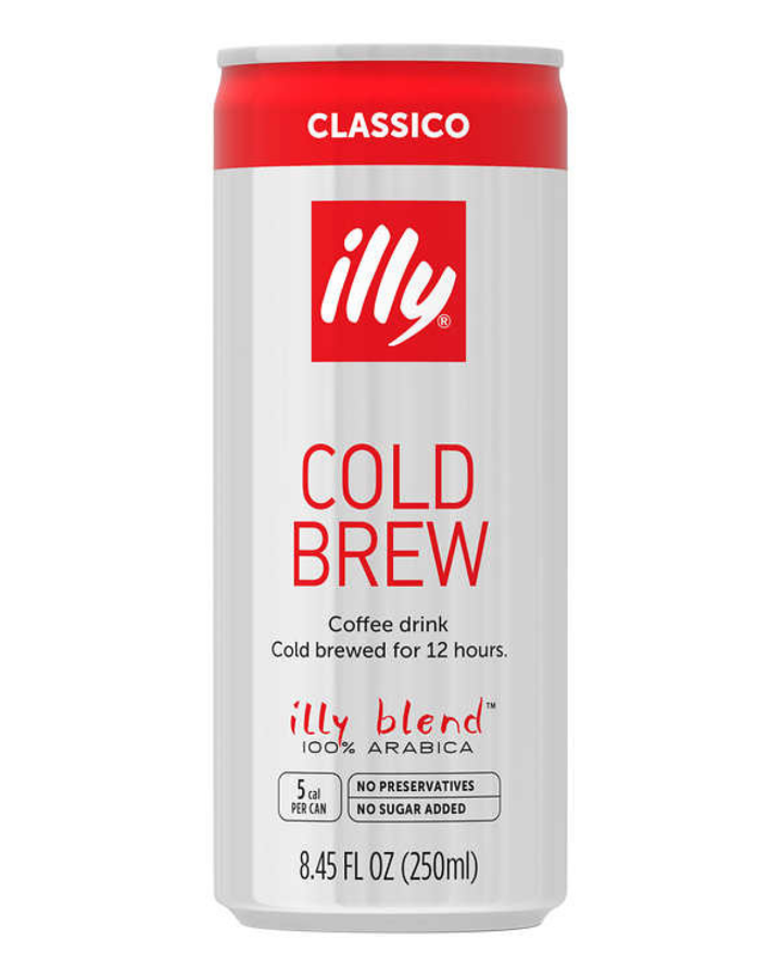 Illy Cold Brew 100% Coffee Drink 8.45oz