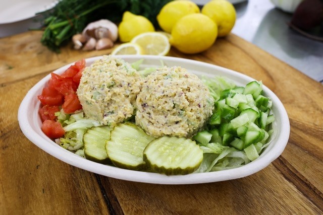 Chickpea Tuna Salad (v) (gf)