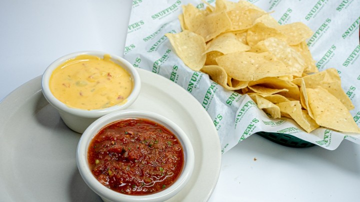 Chips + Queso + Salsa