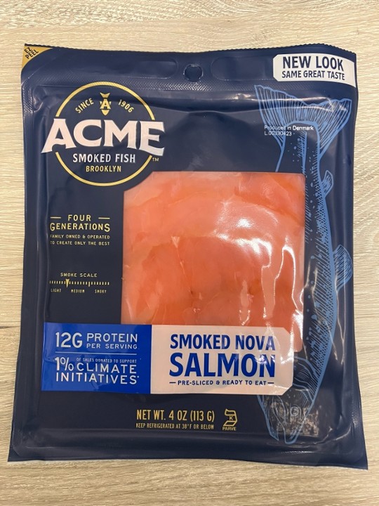 4 oz Smoked Nova Salmon