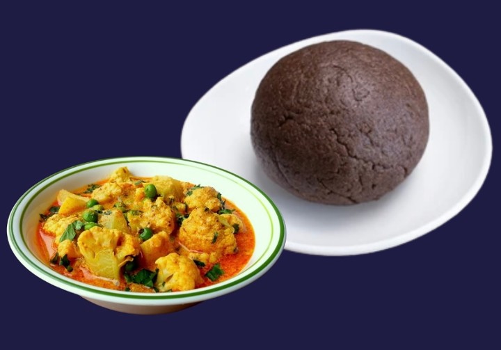 Ragi Sangati Veg Curry