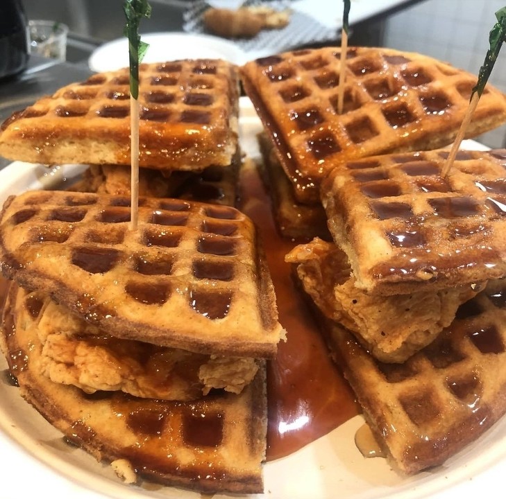 Chicken & Waffle Sliders