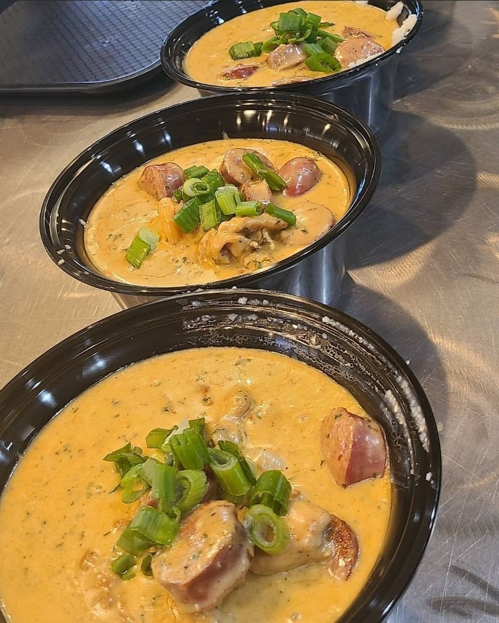 Cajun Alfredo & Grits