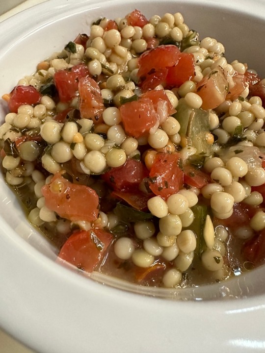 Side of Tomato Basil Couscous Salad