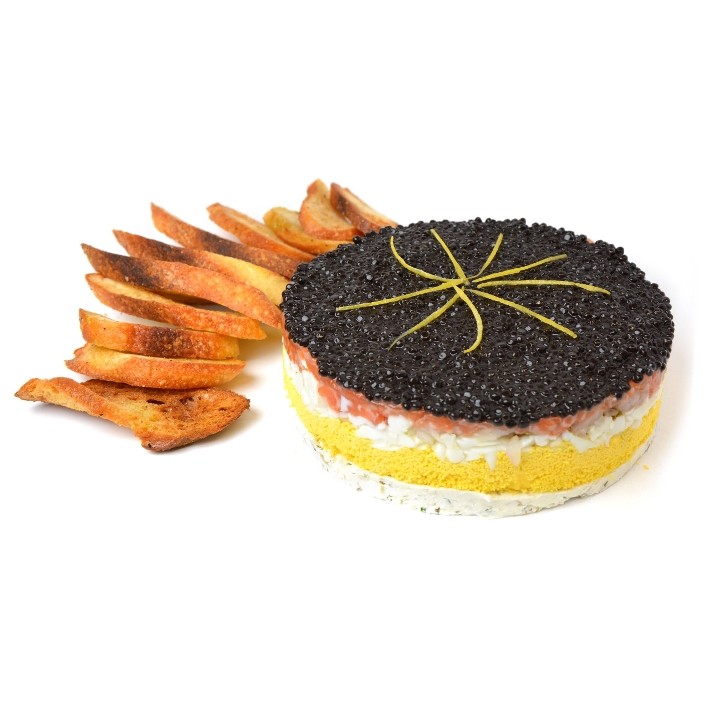 Napoleon Caviar Pie