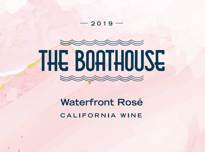 Rosé, The Boathouse Waterfront, California (375ml Can)