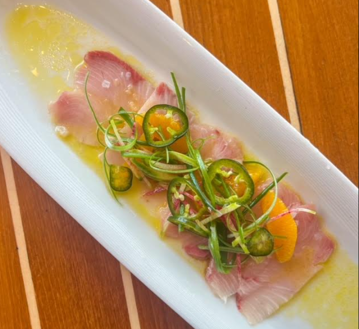 Hamachi Crudo