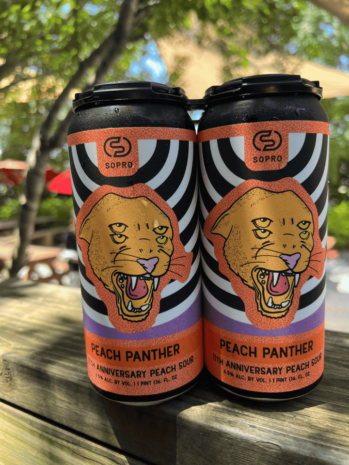 Peach Panther 4 pack