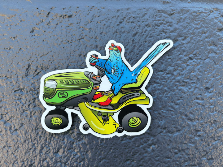 House Birdie Sticker