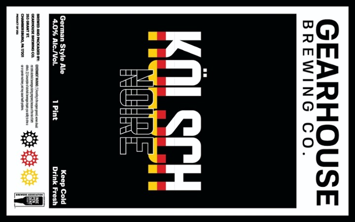 Kolsch Noir 16oz/Can