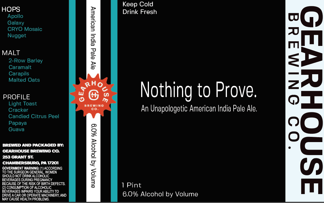 Nothing To Prove IPA 4PK