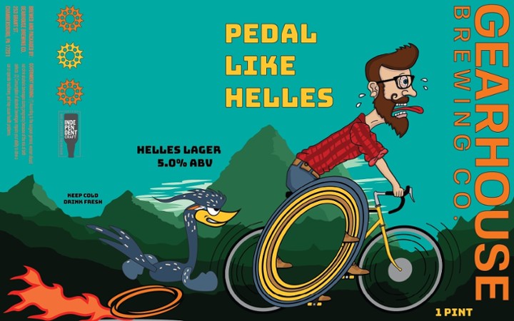 Pedal Like Helles Lager Case