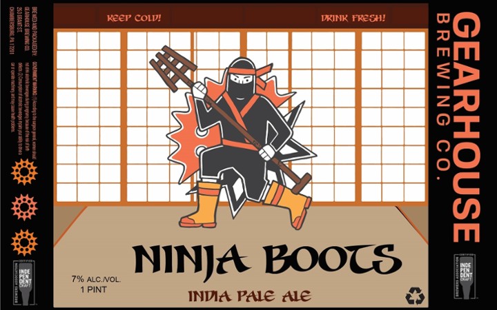 Ninja Boots American IPA 4PK