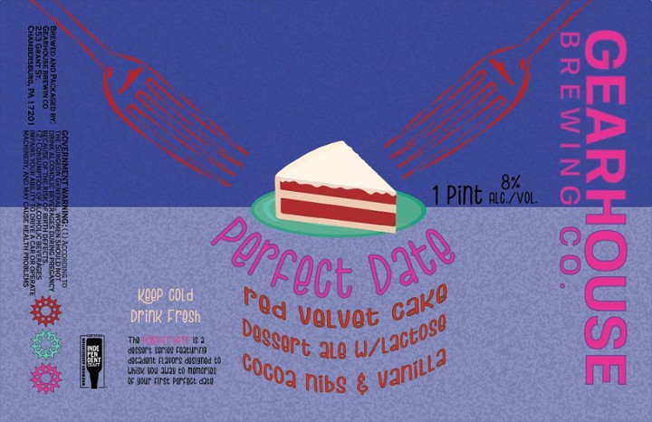 Perfect Date Red Velvet Cake 4PK