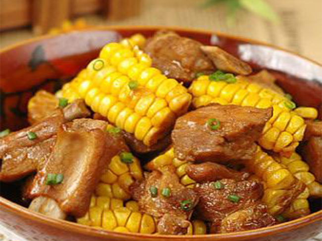 玉米烧排骨Corn With Short Rib