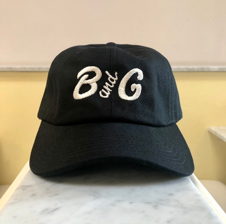 BLACK B&G HAT