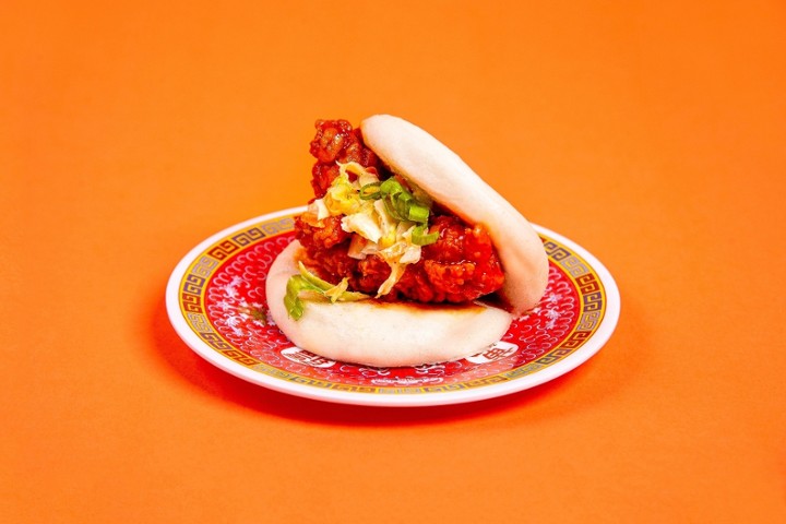 Spicy Fried Chicken Bun