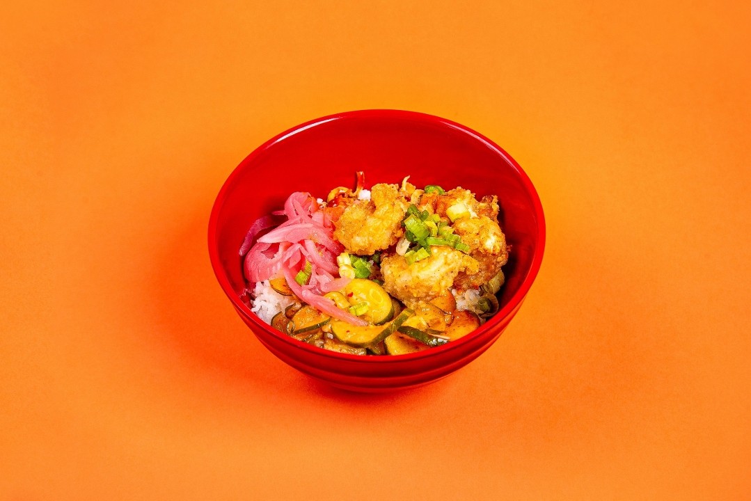 Fried Shrimp Rice Bowl