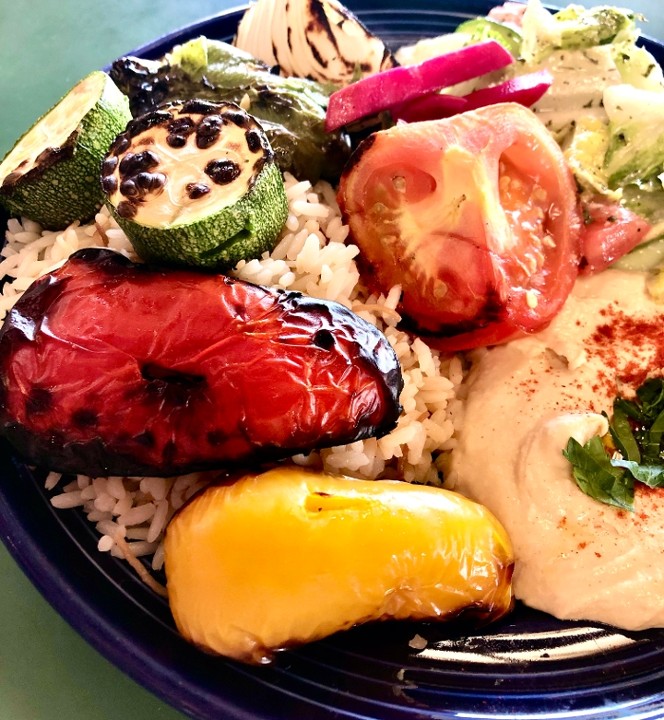 Veggie Kebab Plate