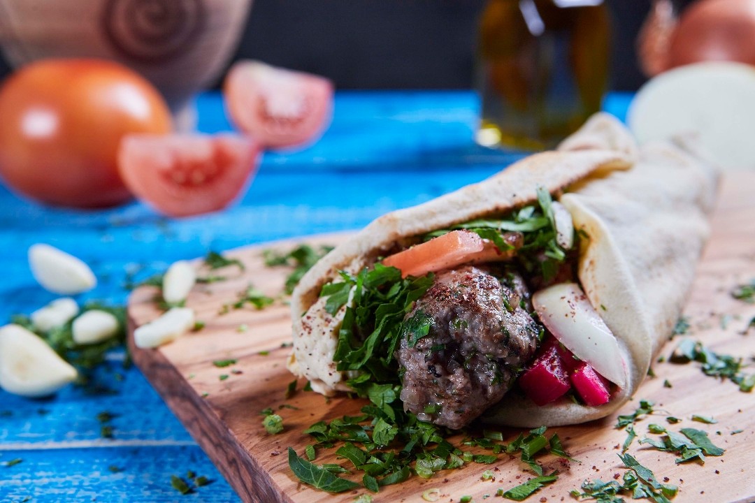 Beef Kefta Wrap