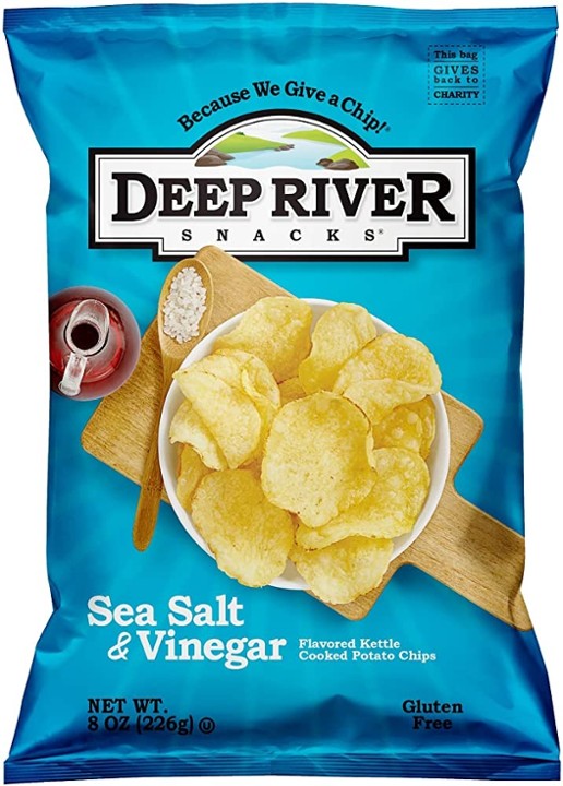 Deep River Sea Salt and Vinegar Chips