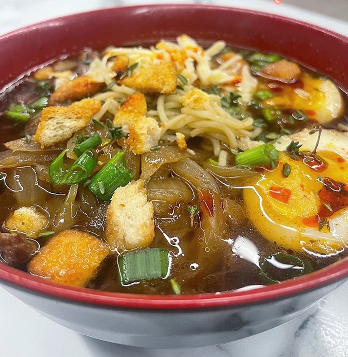 French Onion Beef Noodle Ramen - HALF