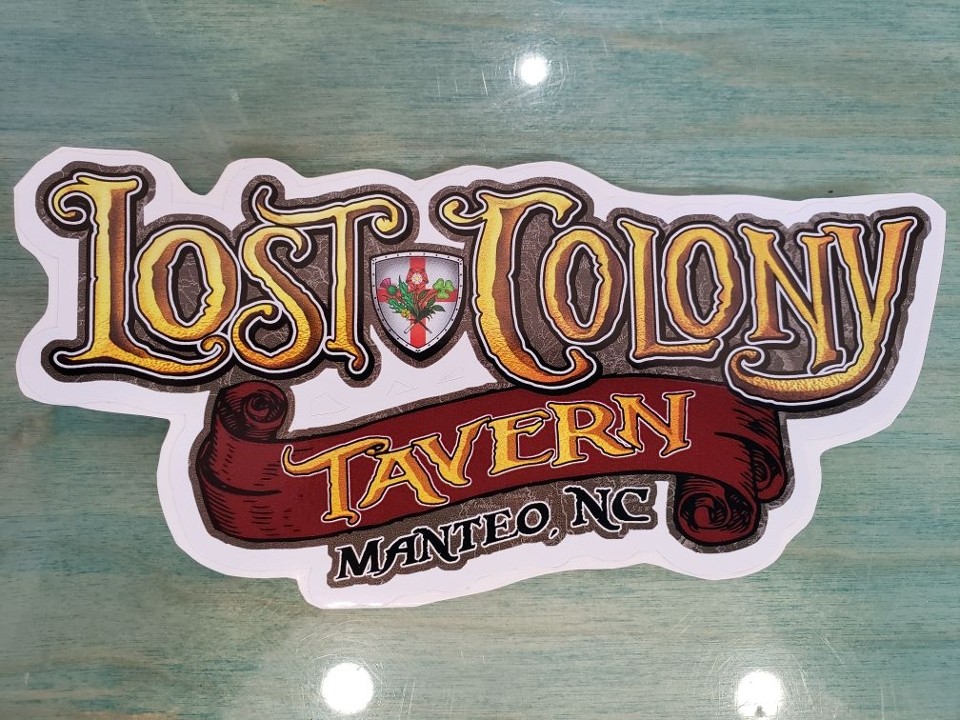 Sticker - Lost Colony Tavern Logo