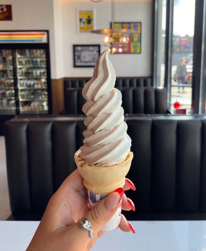 Twist Soft Serve Ice Cream