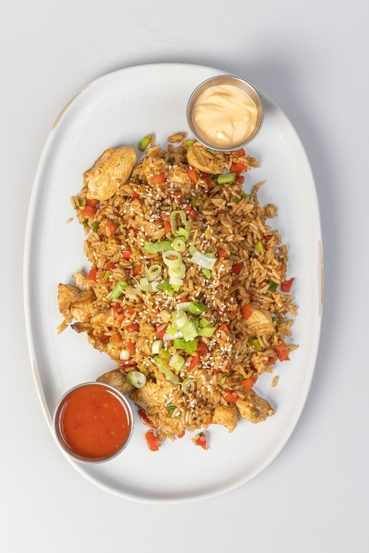 Special fried rice with chicken